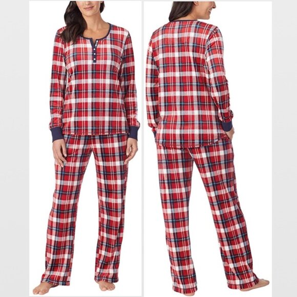 🛍️ Nautica Sleepwear Micro Fleece 2 Piece Set - Picture 1 of 13